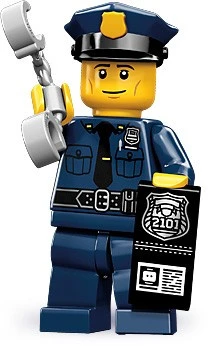 Minifigures 71000-6 Полицейский