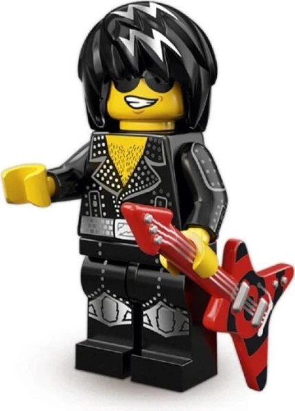 Minifigures 71007-12 Рок-звезда