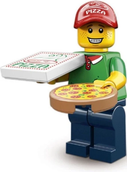 Minifigures 71007-11 Доставчик пиццы