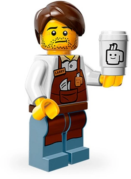 Minifigures 71004-10 Ларри бариста