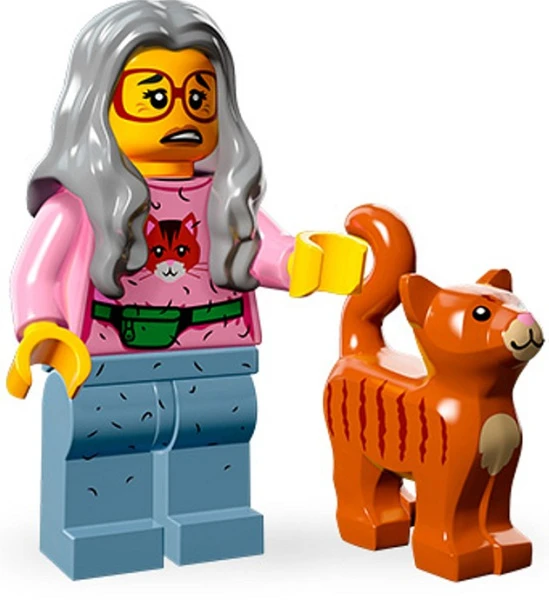 Minifigures 71004-6 Миссис Скретчен-Пост