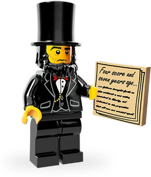 Minifigures 71004-5 Авраам Линкольн