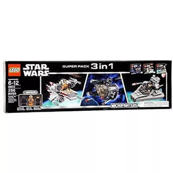 Star Wars 66515 Microfighter Super Pack 3 in 1