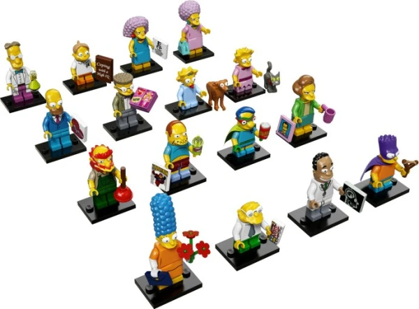 Minifigures 71009-17 Симпсоны 2. Полный набор