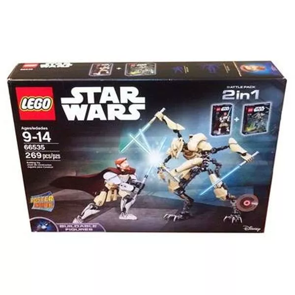 Star Wars 66535 Obi-Wan Kenobi vs. General Grievous Battle Pack