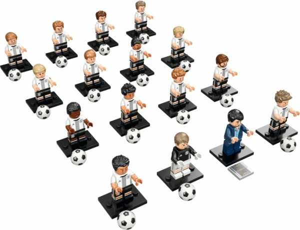 Minifigures 71014-17 Полный набор серии DFB