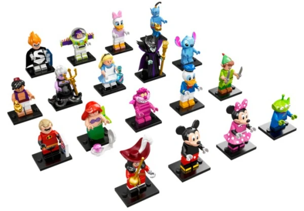 Minifigures 71012-19 Дисней. Полная серия