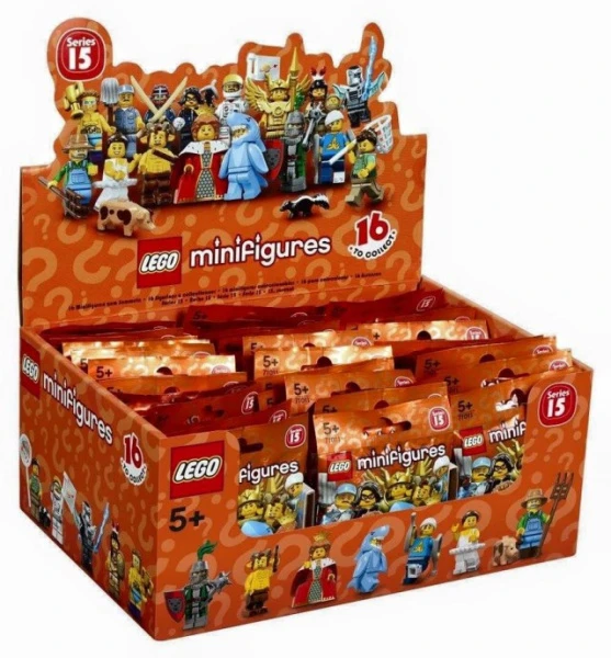 Minifigures 71011-18 Series 15 Запечатанный ящик