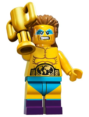 Minifigures 71011-14 Чемпион по борьбе