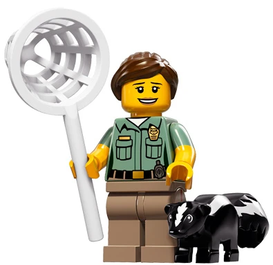 Minifigures 71011-8 Инспектор по контролю животных