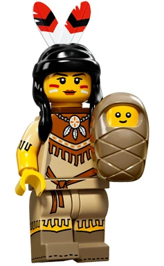 Minifigures 71011-5 Женщина племени
