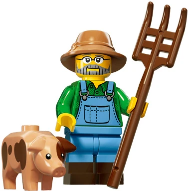 Minifigures 71011-1 Фермер