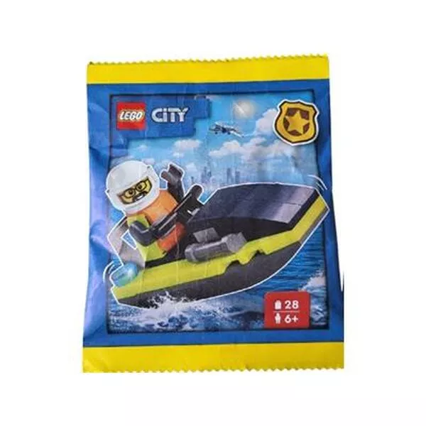 City 952408 Policeman with Jetboat