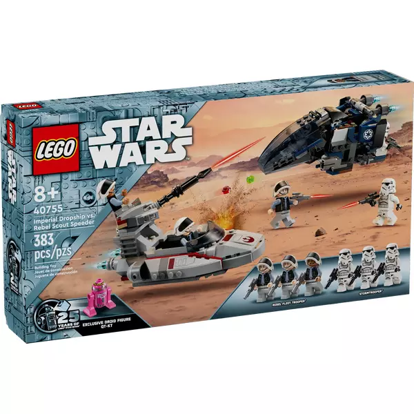 Star Wars 40755 Имперский десантный корабль против спидера повстанцев-разведчиков
