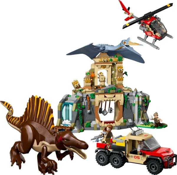 Jurassic World 76976 Спинозавр и Кетцалькоатль: воздушная миссия