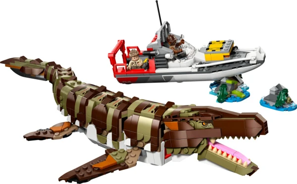 Jurassic World 76974 Плотоядная лодка Мозазавра