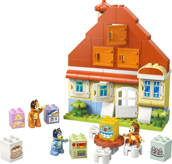 DUPLO 10459 Дом семьи Блю с игрой на память
