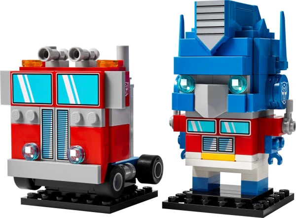 BrickHeadz 40803 Оптимус Прайм. Робот и транспортное средство