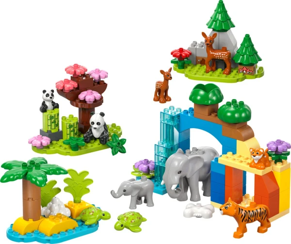 DUPLO 10446 Семейства диких животных 3в1