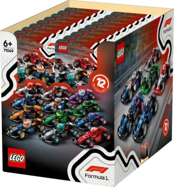 Minifigures 71049-14 Коллекционные гоночные автомобили F1, запечатанная коробка