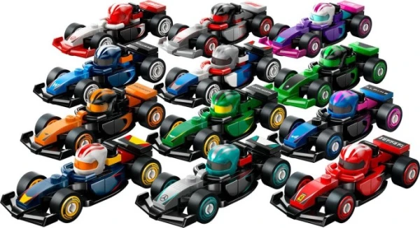 Minifigures 71049-13 Коллекционные гоночные машины F1. Полный набор