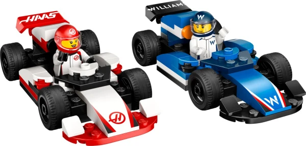 City 60464 Гоночные машины Williams F1 и Haas F1