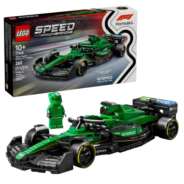 Speed Champions 77245 Aston Martin Aramco F1 AMR24 Race Car