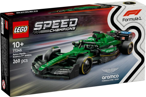 Speed Champions 77245 Aston Martin Aramco F1 AMR24 Race Car