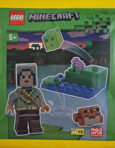 Minecraft 662412 Рыцарь с арбалетом, лягушка и слизень