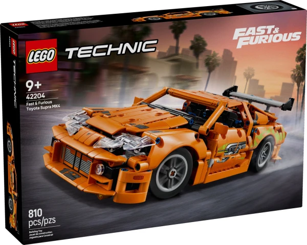 Technic 42204 Fast & Furious Toyota Supra MK4