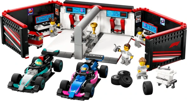 City 60444 Гараж F1, Mercedes-AMG и Alpine