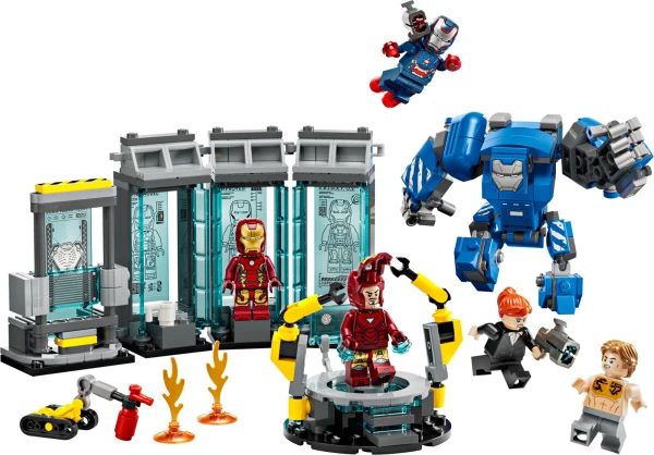 Marvel Super Heroes 76315 Зал доспехов Железного человека