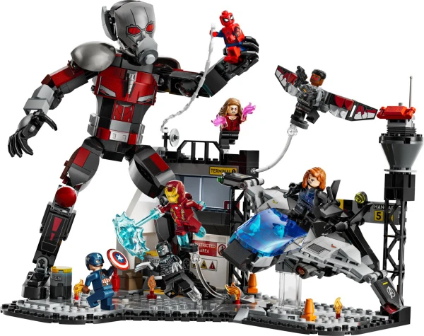 Marvel Super Heroes 76314 Боевая база Первого Мстителя