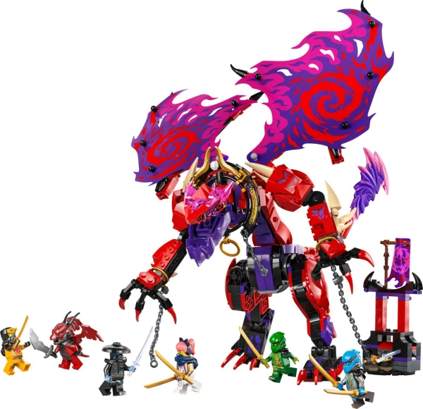 NINJAGO 71832 Дракон Грома Фанга Хаоса
