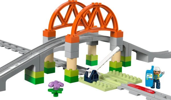 DUPLO 10426 Железнодорожный мост и рельсы