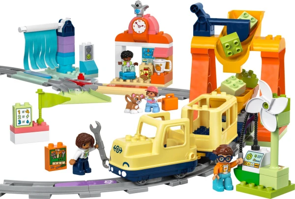 DUPLO 10428 Большой интерактивный городской поезд