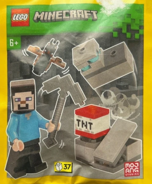 Minecraft 662411 Стив в алмазной шахте