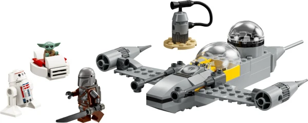 Star Wars 75410 Мандалорец и Грогу на N-1 Starfighter