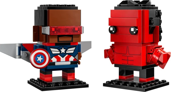 BrickHeadz 40668 Капитан Америка и Красный Халк
