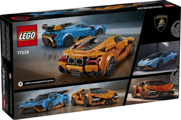 Speed Champions 77238 Lamborghini Revuelto & Huracán STO