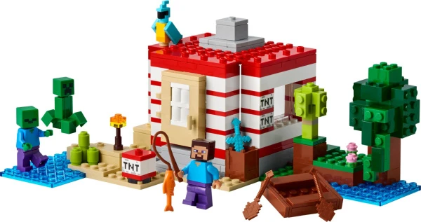 Minecraft 21275 Дом в джунглях с динамитом