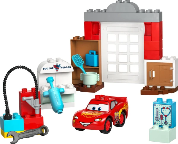 DUPLO 10456 Визит Маккуина в гараж Дока