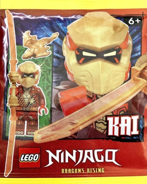 NINJAGO 892507 Кай с Золотым драконом