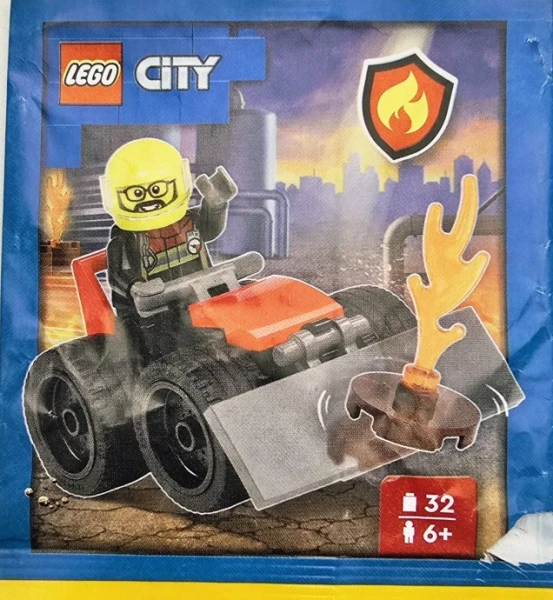 City 952506 Пожарный с бульдозером