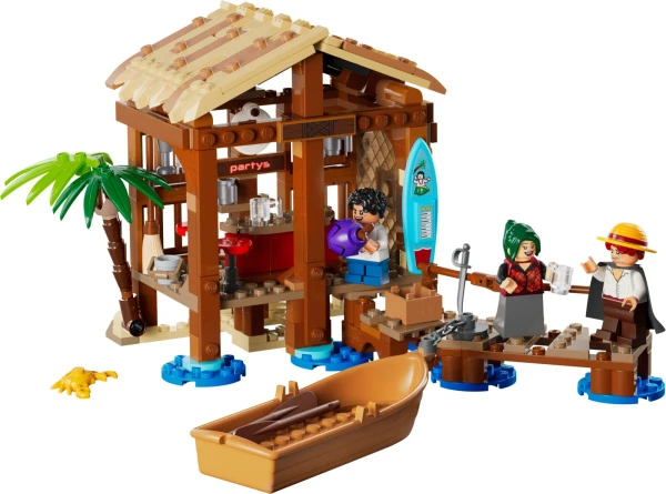 One Piece 75636 Хижина в деревне с ветряной мельницей