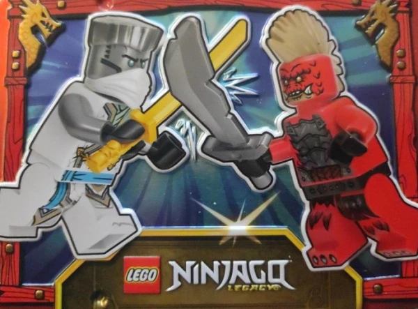 NINJAGO 112505 Зэйн против Драконьего разведчика