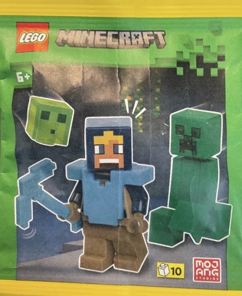 Minecraft 662508 Алмазный герой, Крипер и Слизь