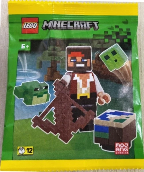 Minecraft 662513 Пират с лягушкой, слизью и картографическим столом