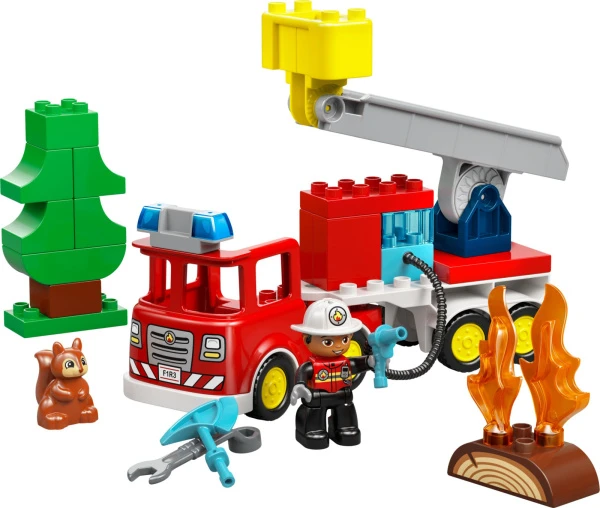 DUPLO 10473 Пожарная машина с рукавом и пожарным
