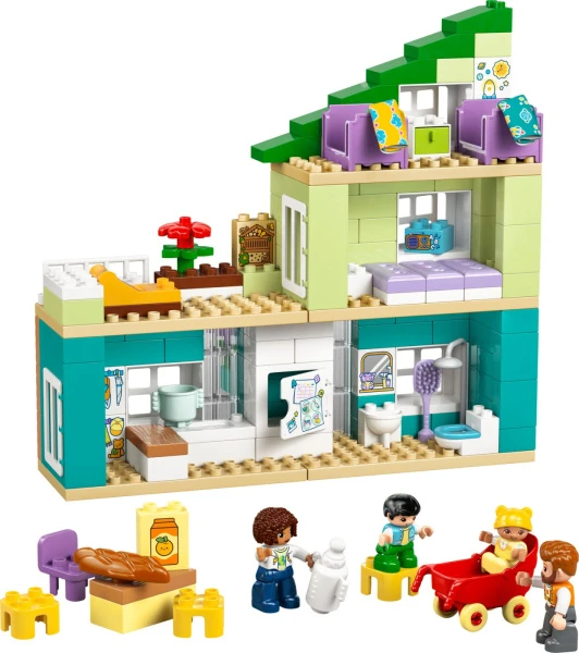 DUPLO 10470 Современный семейный дом с минифигурками
